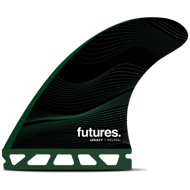 Load image into Gallery viewer, Futures Fins F8 Legacy Honeycomb Quad Fin Set - Green
