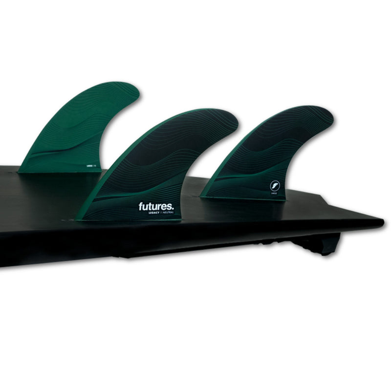 Load image into Gallery viewer, Futures Fins F8 Legacy Honeycomb Tri Fin Set - Green

