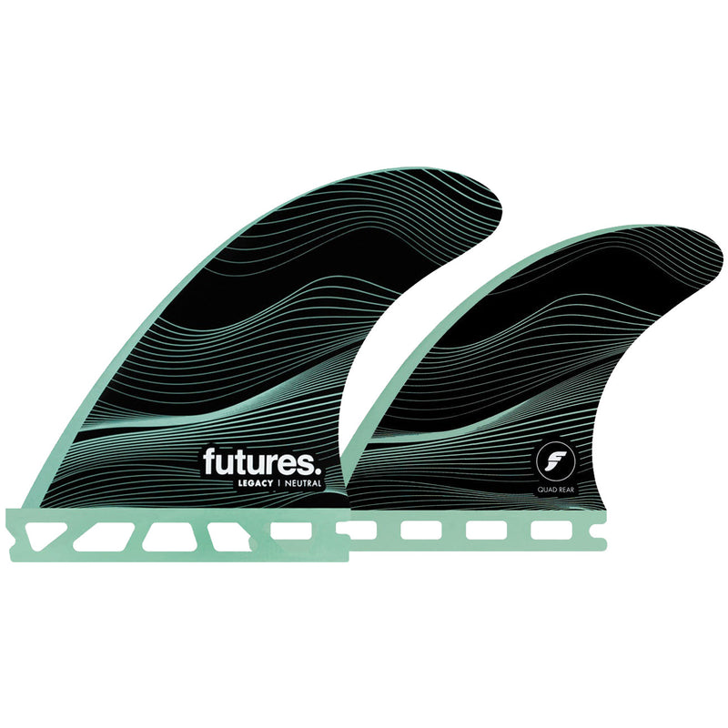 Load image into Gallery viewer, Futures Fins F4 Legacy Honeycomb Quad Fin Set
