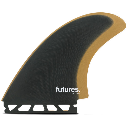 Futures Fins EN Fiberglass Twin Fin Set - Slate/Ochre