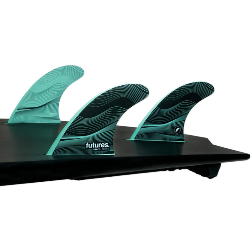 Load image into Gallery viewer, Futures Fins F4 Legacy Honeycomb Tri Fin Set - Green
