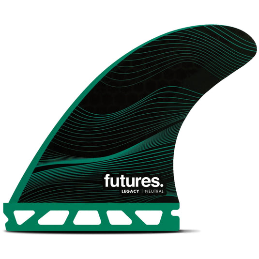 Futures Fins F6 Legacy Honeycomb Tri Fin Set - Green