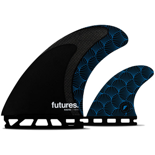 Futures Rasta Honeycomb Twin + 1 Fin Set