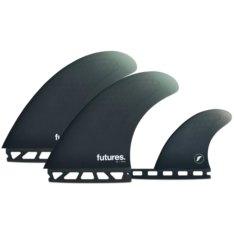 Load image into Gallery viewer, Futures Fins T1 Honeycomb Twin + 1 Fin Set
