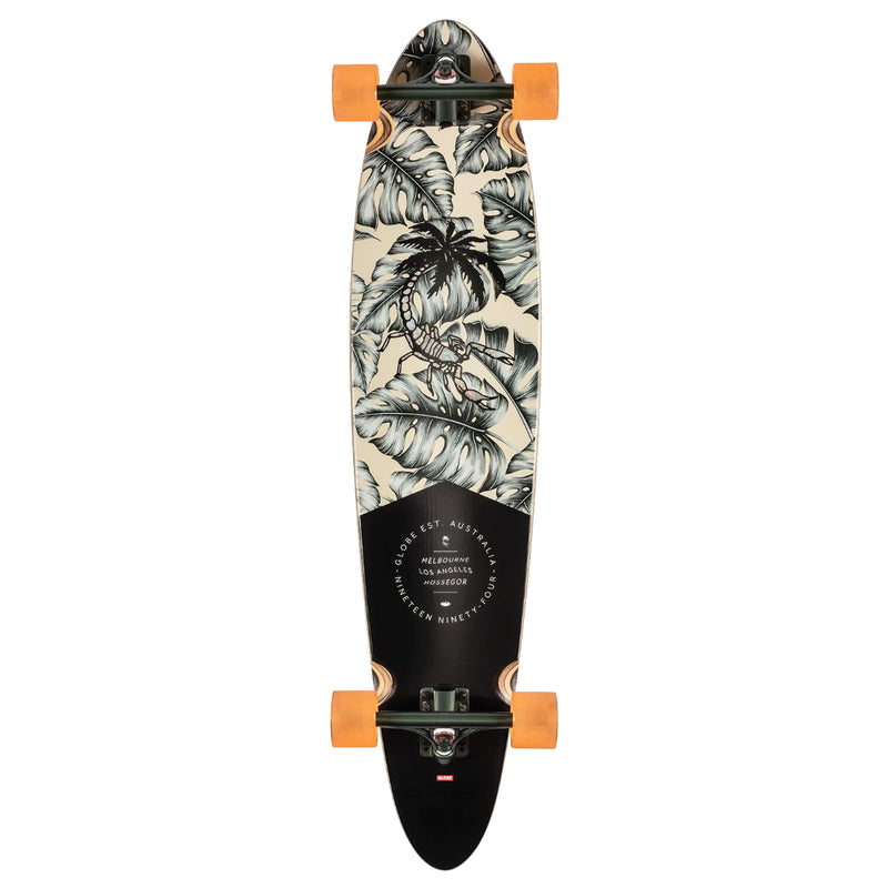 Load image into Gallery viewer, Globe Pinner Classic Hurricane Leaves 40&quot; Longboard Complete

