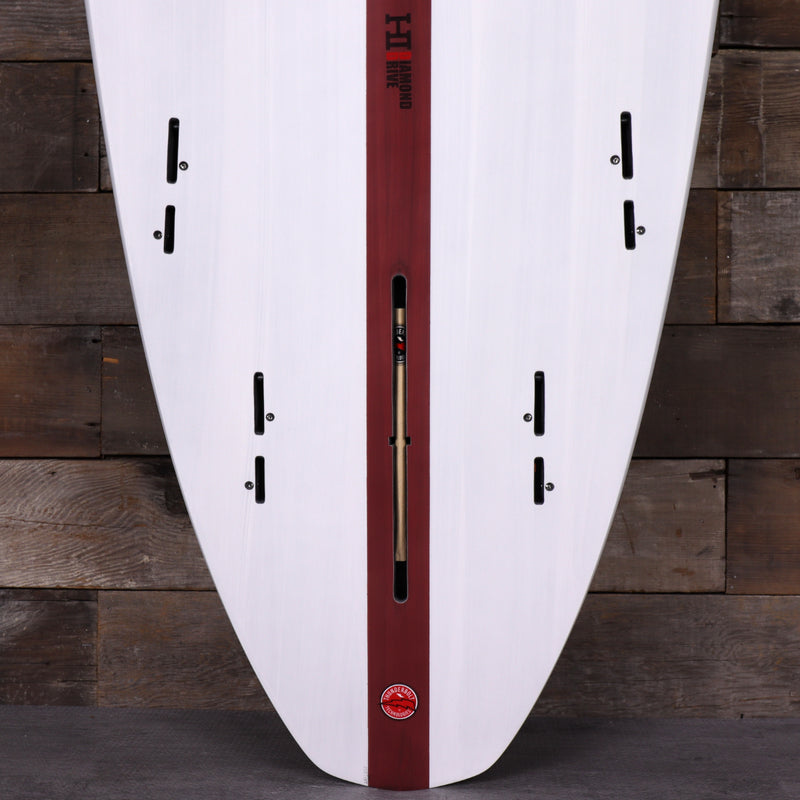 Load image into Gallery viewer, Harley Ingleby Series Diamond Thunderbolt Red 9&#39;4 x 23 x 3 1/16 Surfboard - Maroon
