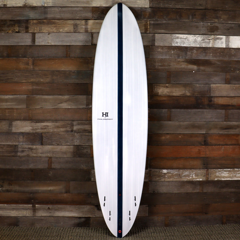 Load image into Gallery viewer, Harley Ingleby Series Mid 6 Thunderbolt Red 7&#39;10 x 21 ¼ x 2 ¾ Surfboard - White/Blue • BLEMISH
