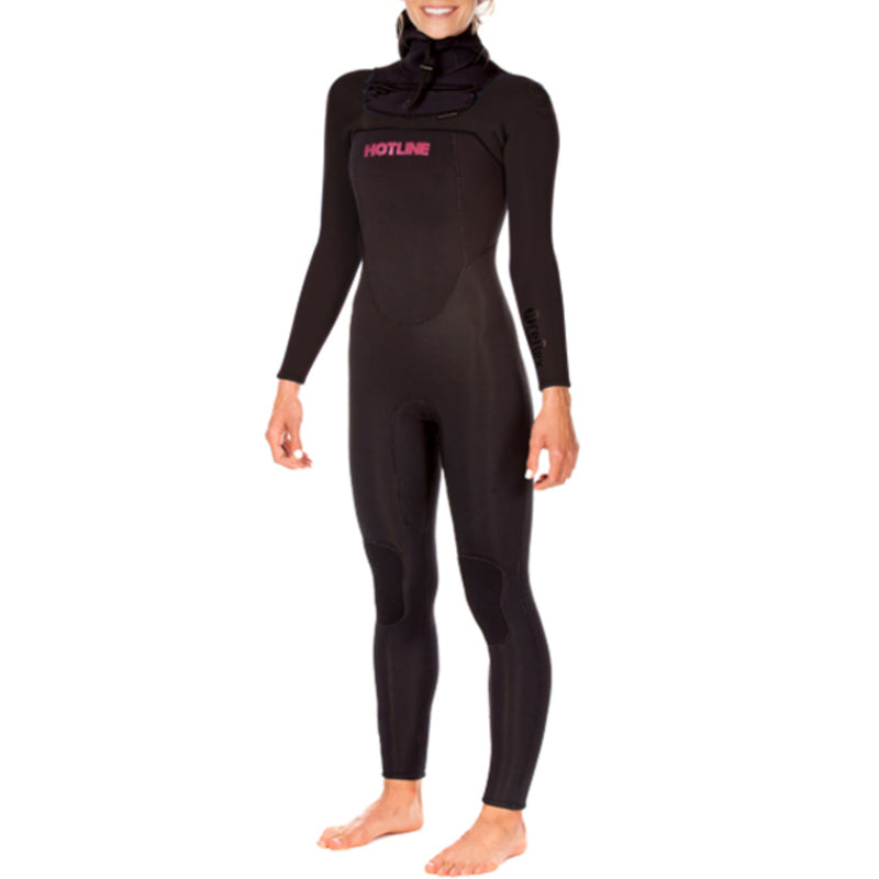 Load image into Gallery viewer, Hotline Women&#39;s Reflex 2.0 5/4 Hooded Chest Zip Wetsuit
