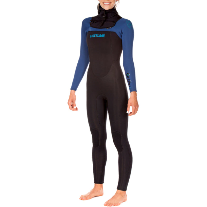 Load image into Gallery viewer, Hotline Women&#39;s Reflex 2.0 5/4 Hooded Chest Zip Wetsuit
