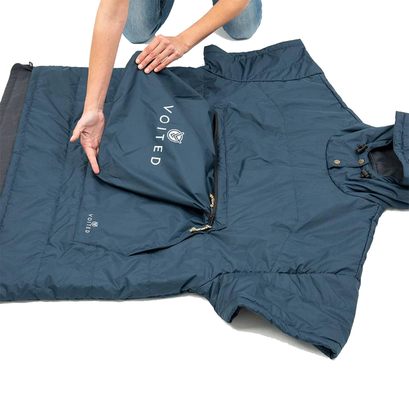 Load image into Gallery viewer, Isurus Voited CoLab Surf Hooded Changing Poncho 6
