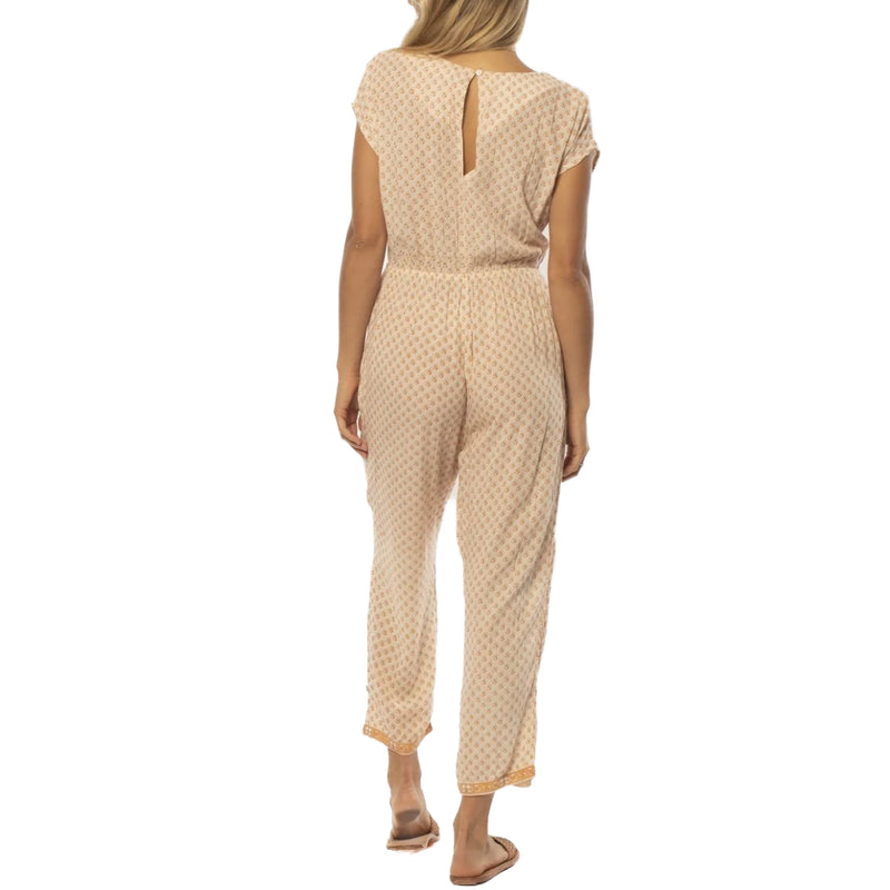 Load image into Gallery viewer, Sisstrevolution Women&#39;s Kaye Woven Short Sleeve Jumpsuit
