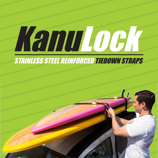 FCS KanuLock Rack Tie-Down Strap Set - 13"