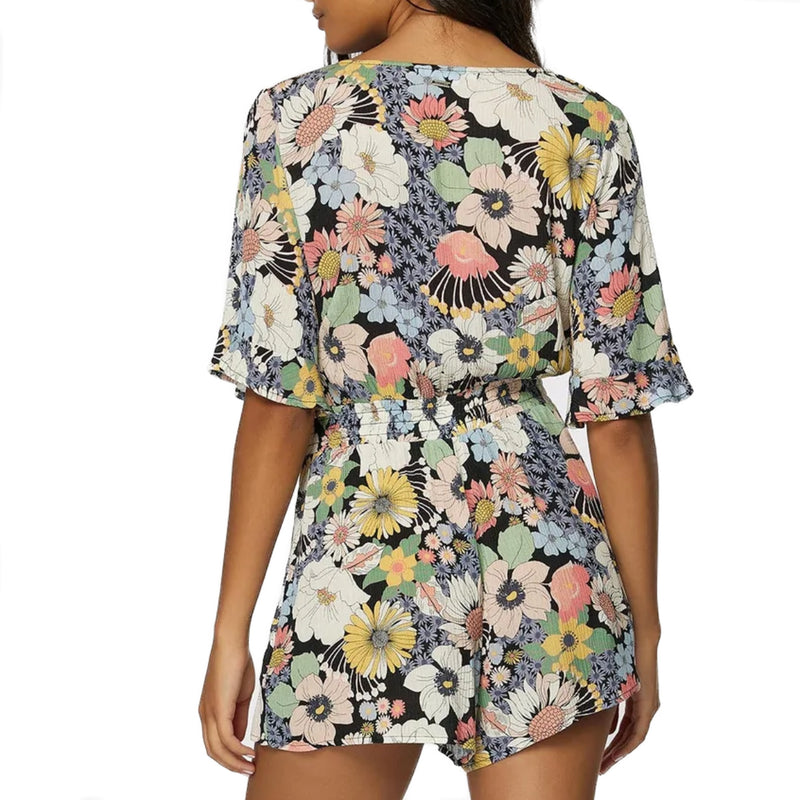 Load image into Gallery viewer, O&#39;Neill Women&#39;s Kyrie Twiggy Floral Romper Shorts
