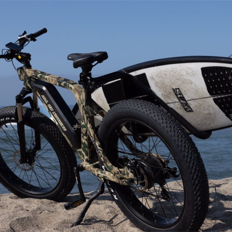 Load image into Gallery viewer, All Or Nothing Bicycle and E-Bike Surfboard Rack

