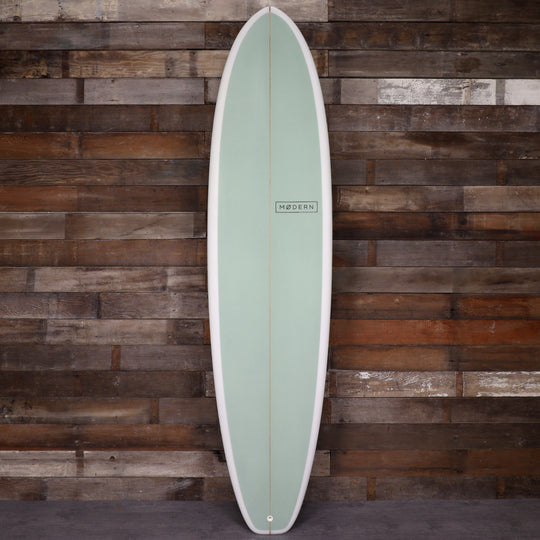 Modern Falcon PU 7'6 × 21 ⅞ × 2 ⅞ Surfboard - Olive • DAMAGED