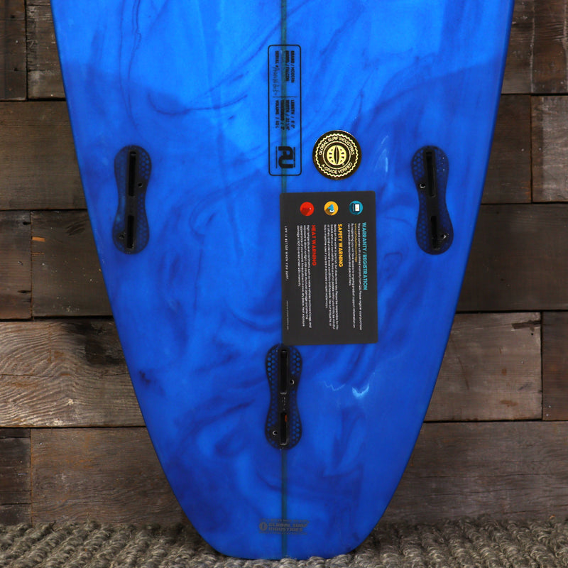 Load image into Gallery viewer, Modern Falcon 8&#39;0 x 22 ¼ x 3 Surfboard - Blue Swirl Tint
