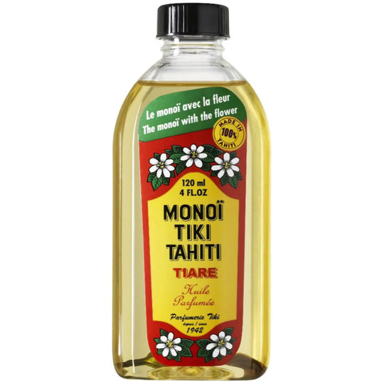 Monoï Tiki Tahiti Oil - Tiare / Gardenia - 4oz.
