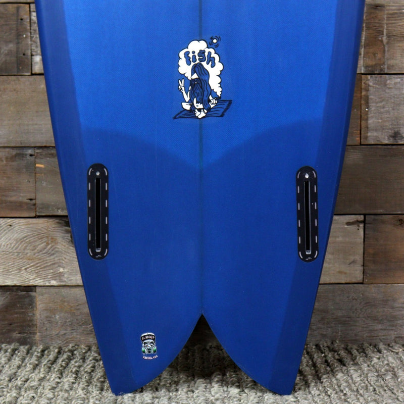 Load image into Gallery viewer, Murdey Fish 6&#39;2 x 21 ¼ x 2 ⅝ Surfboard - Blue Tint
