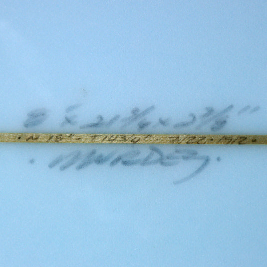Murdey Mini Log 8'0 x 21 ¾ x 2 ⅜ Surfboard - Blue Tint