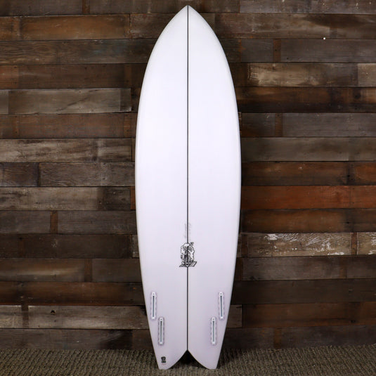 Murdey Fish 6'0 x 21 ¼ x 2 ⅛ Surfboard - Volan White