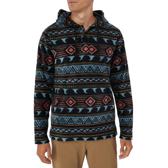 O'Neill Newman Superfleece Poncho Pullover Hoodie