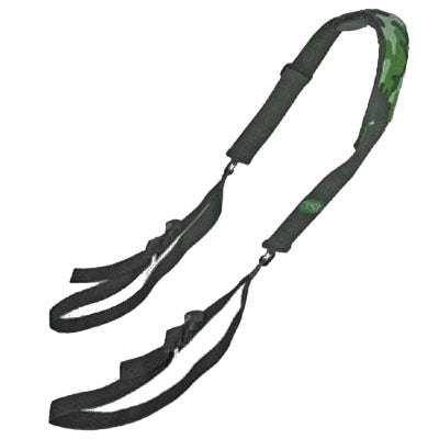 North Shore Inc SUP Surfboard Carrier - Black/Green Camo