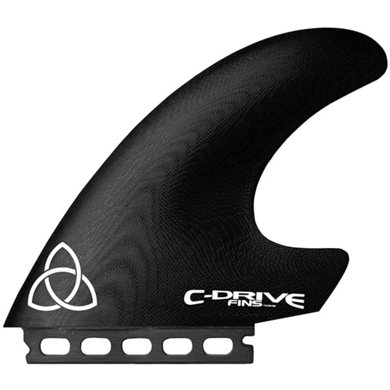 Load image into Gallery viewer, NVS C-Drive Apex Series Futures Compatible Twin + 1 Fin Set - Black

