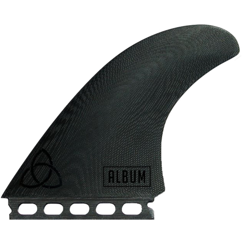 Load image into Gallery viewer, NVS Album Apex Series Futures Compatible Twin Fin Set - Black
