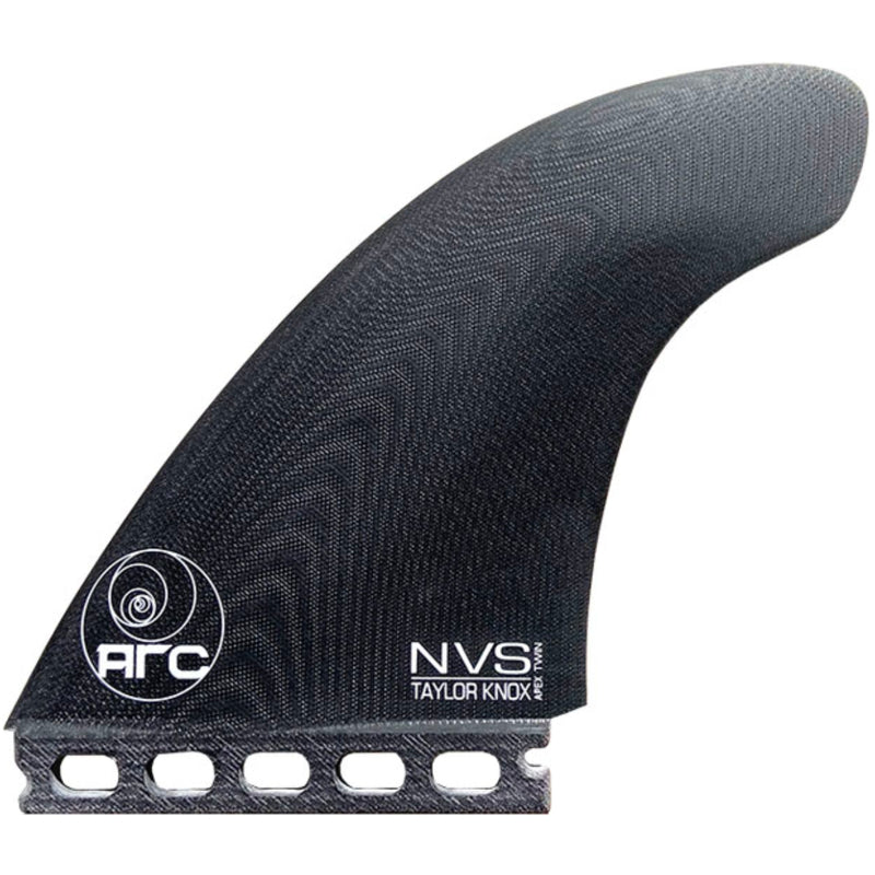 Load image into Gallery viewer, NVS Taylor Knox Apex Series Futures Compatible Twin + 1 Fin Set - Black
