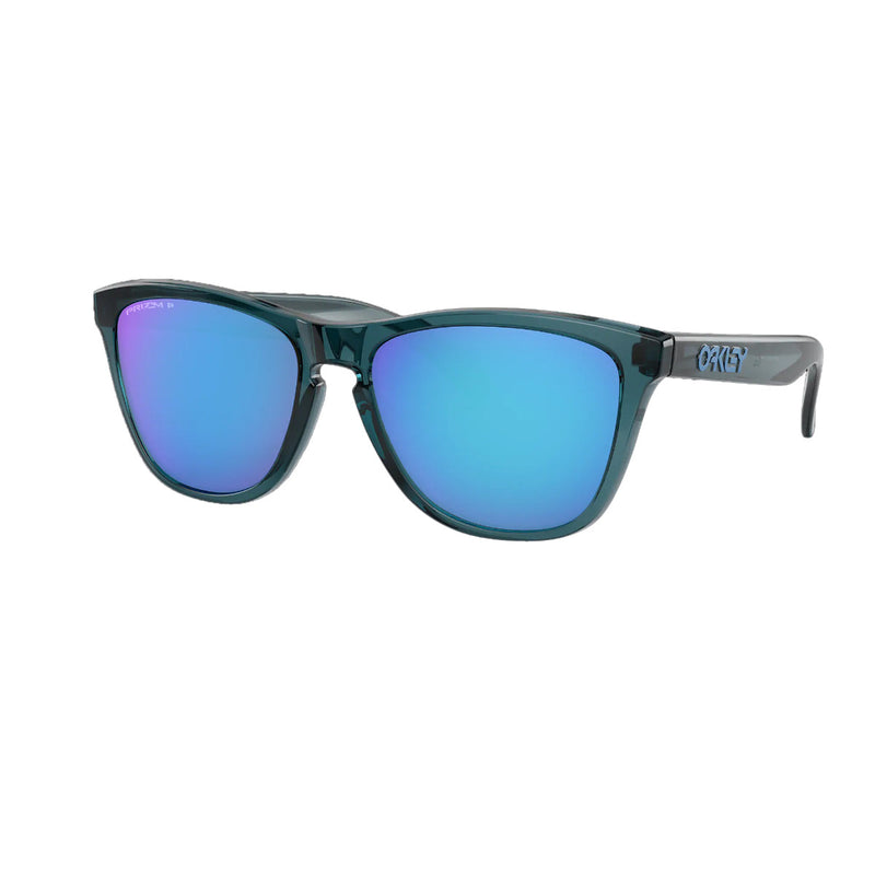 Load image into Gallery viewer, Oakley Frogskins Polarized Sunglasses - Crystal Black/Prizm Sapphire
