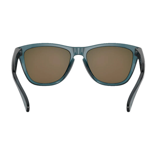 Oakley Frogskins Polarized Sunglasses - Crystal Black/Prizm Sapphire