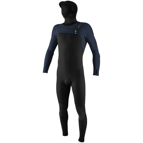 O'Neill Hyperfreak 4/3+ Hooded Chest-Zip Wetsuit • 2024
