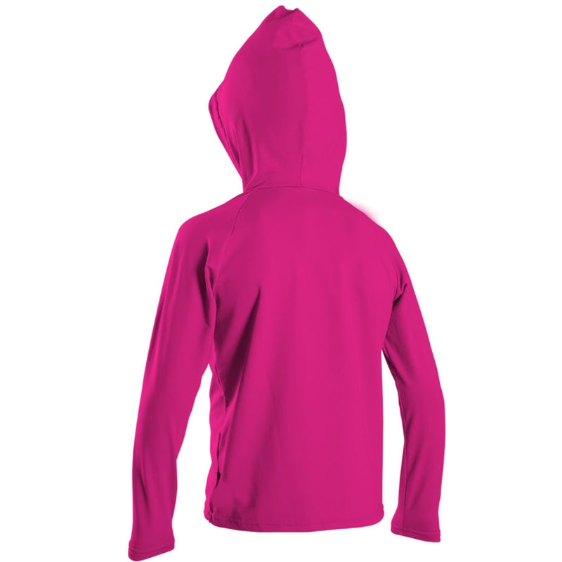 Load image into Gallery viewer, O&#39;Neill Toddler Skins Hooded Long Sleeve Rash Tee - Berry
