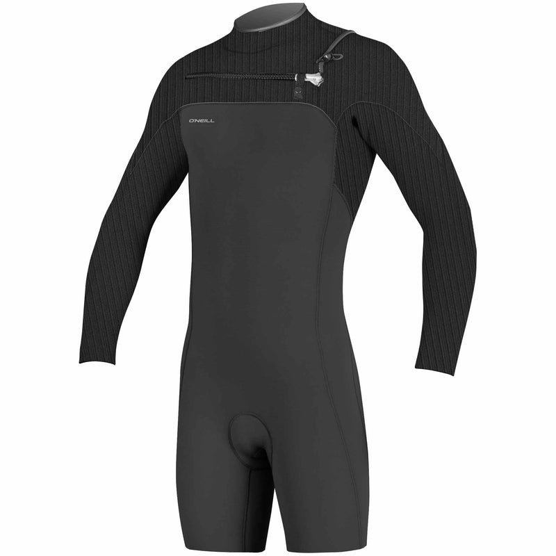 Load image into Gallery viewer, O&#39;Neill HyperFreak 2mm Long Sleeve Chest Zip Spring Wetsuit - Black
