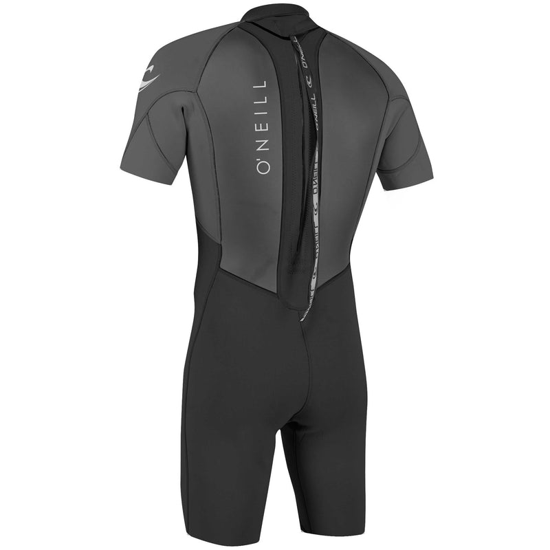 Load image into Gallery viewer, O&#39;Neill Reactor II 2mm Short Sleeve Back Zip Spring Wetsuit - Black/Graphite 
