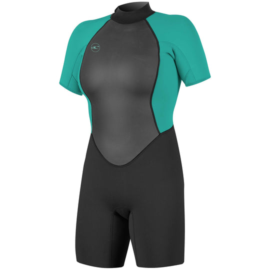 O'Neill Women's Reactor II 2mm Short Sleeve Back-Zip Spring Wetsuit