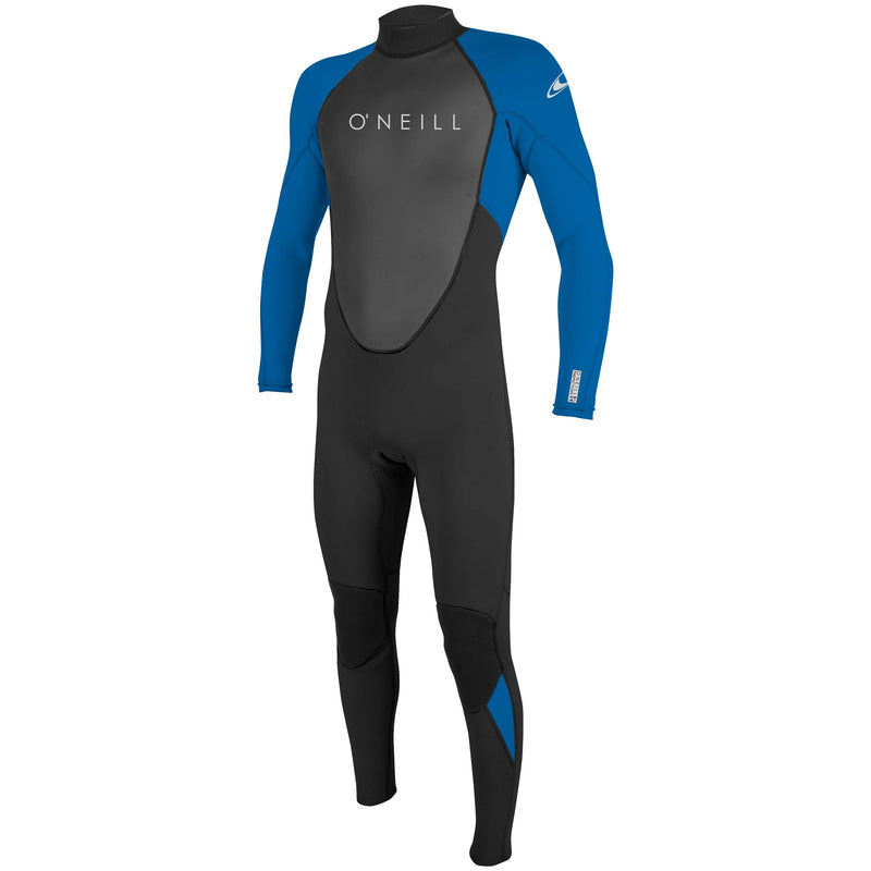 Load image into Gallery viewer, O&#39;Neill Youth Reactor II 3/2 Back Zip Wetsuit - Black/Ocean
