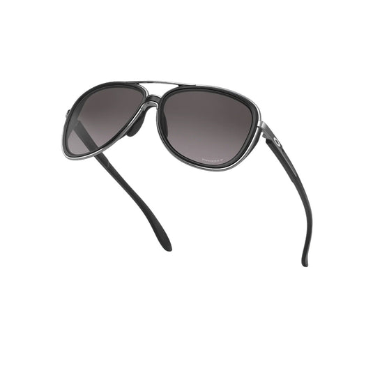 Oakley Split Time Sunglasses - Velvet Black/Prizm Grey Gradient