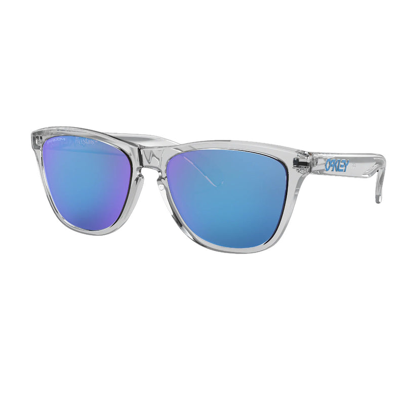 Load image into Gallery viewer, Oakley Frogskins Sunglasses - Crystal Clear/Prizm Sapphire
