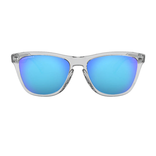 Oakley Frogskins Sunglasses - Crystal Clear/Prizm Sapphire