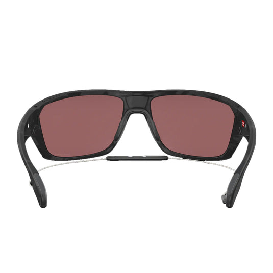 Oakley Split Shot Polarized Sunglasses - Matte Black Camo/Deep Prizm Water