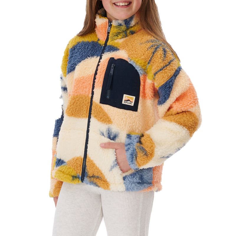 Load image into Gallery viewer, Rip Curl Youth Waves Polar Fleece Jacket

