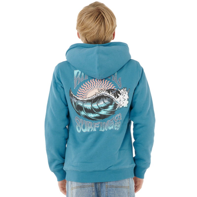 Load image into Gallery viewer, Rip Curl Youth Haze &amp; Tube Lined Zip Hoodie
