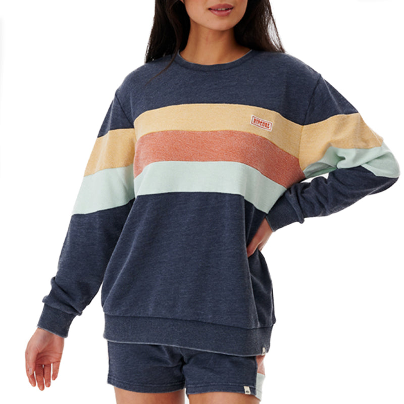 Load image into Gallery viewer, Rip Curl Women&#39;s Heat Wave Crewneck Sweatshirt
