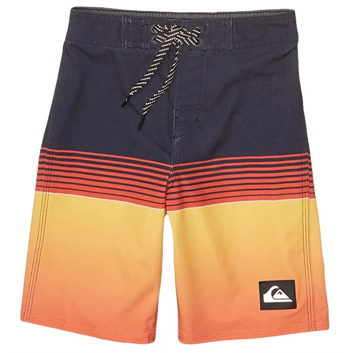 Load image into Gallery viewer, Quiksilver Youth Highline Slab Boardshorts - True Navy - front
