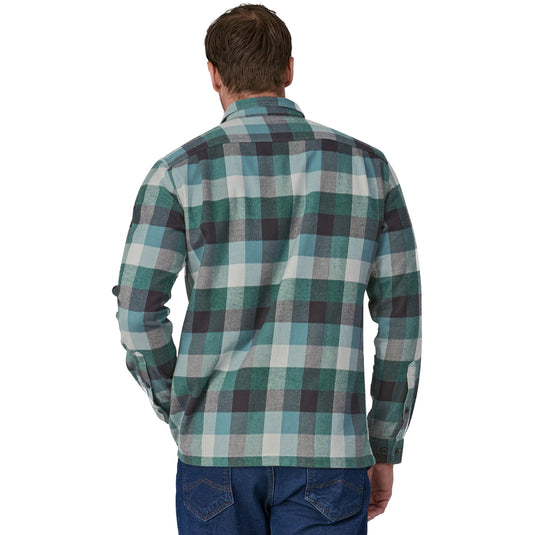 Patagonia Fjord Midweight Organic Cotton Long Sleeve Flannel Shirt