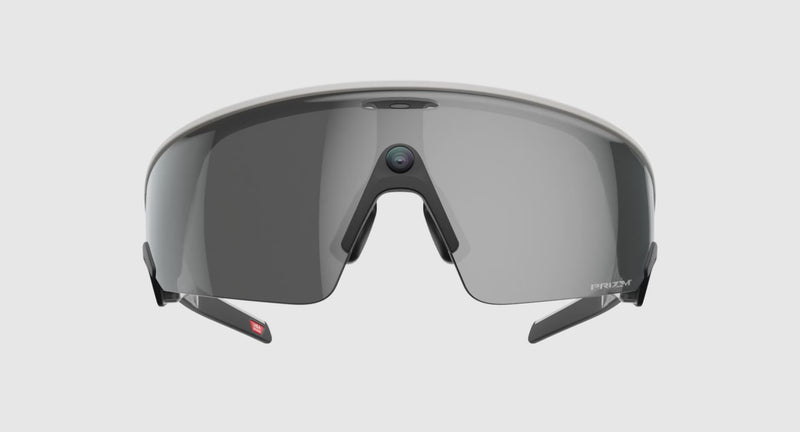 Load and play video in Gallery viewer, Oakley Meta Vanguard Sunglasses - White/Prizm Black
