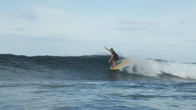 Load and play video in Gallery viewer, Torq Edouard Delpero Classic TET 9'2 × 23 × 3 ⅛ Surfboard - Cream
