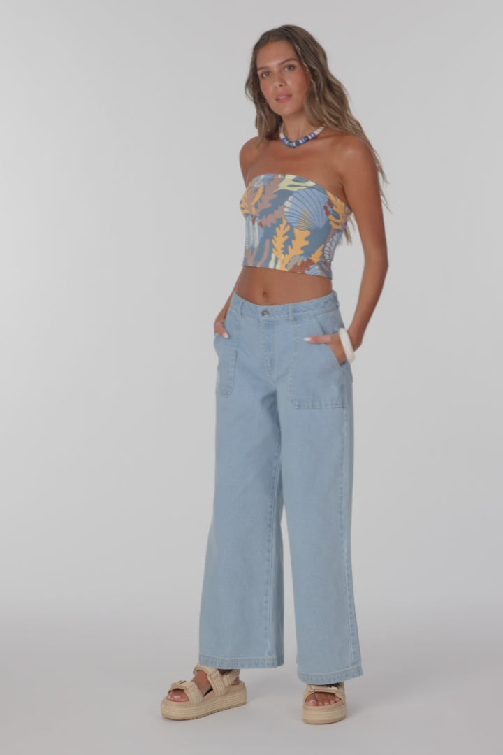 Load and play video in Gallery viewer, O'Neill Women's Chandler Denim Jeans
