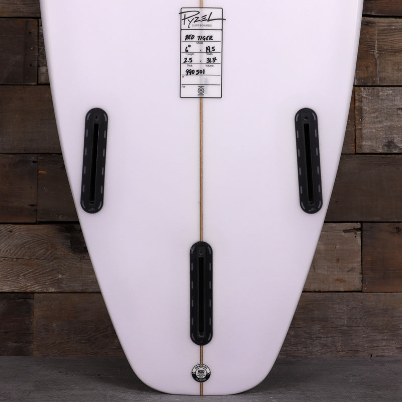 Pyzel Red Tiger 6'0 x 19 ½ x 2 ½ Surfboard – Cleanline Surf